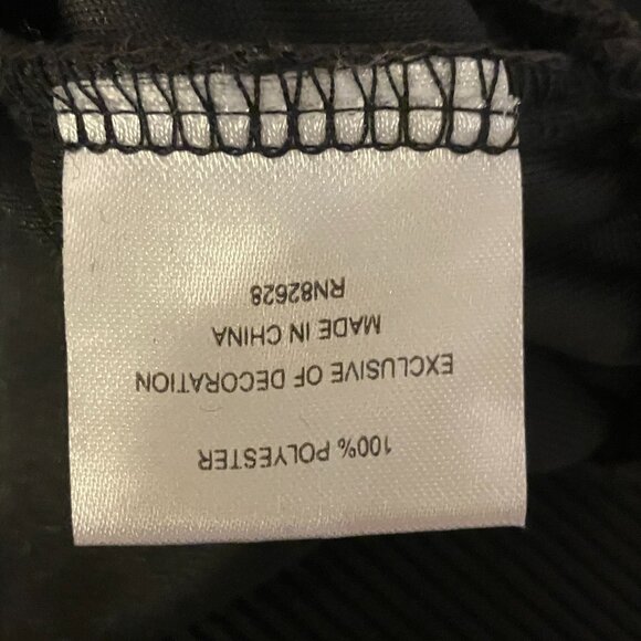 Y2K South Pole Skull Hoodie XXL Cropped Velvet Rhinestones Whimsygoth Goth NWT - Picture 9 of 10